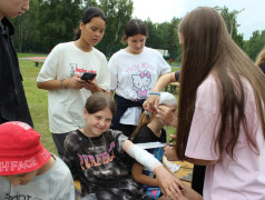 Девятнадцатый день, вопреки капризам погоды, подарил ребятам насыщенную программу!
