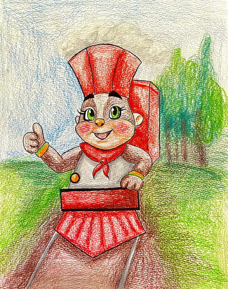 Бурундук-хранитель "Страны Железных дорог"