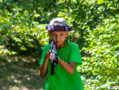  В ДОЛ &laquo;Экспресс&raquo; (пос. Кабардинка) прошли соревнования по лазертагу