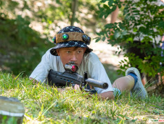  В ДОЛ &laquo;Экспресс&raquo; (пос. Кабардинка) прошли соревнования по лазертагу