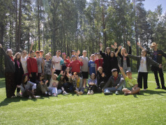 Дети всего нашего лагеря поучаствовали в турнире &laquo;Невероятные рекорды Маяка&raquo;