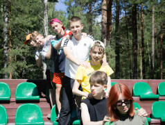 Дети всего нашего лагеря поучаствовали в турнире &laquo;Невероятные рекорды Маяка&raquo;