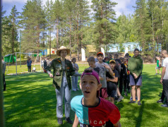 Дети всего нашего лагеря поучаствовали в турнире &laquo;Невероятные рекорды Маяка&raquo;
