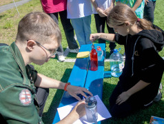 Дети всего нашего лагеря поучаствовали в турнире &laquo;Невероятные рекорды Маяка&raquo;