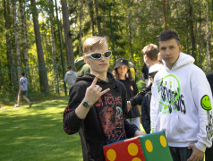 Дети всего нашего лагеря поучаствовали в турнире &laquo;Невероятные рекорды Маяка&raquo;