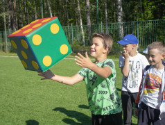 Дети всего нашего лагеря поучаствовали в турнире &laquo;Невероятные рекорды Маяка&raquo;