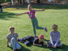 Дети всего нашего лагеря поучаствовали в турнире &laquo;Невероятные рекорды Маяка&raquo;