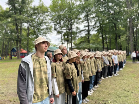 Торжественное открытие 1 лагерной смены