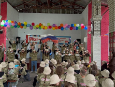 Торжественное открытие 1 лагерной смены