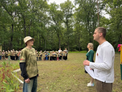 Торжественное открытие 1 лагерной смены