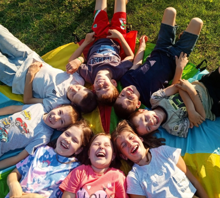 Насыщенный день лагеря