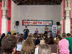 Насыщенный день лагеря