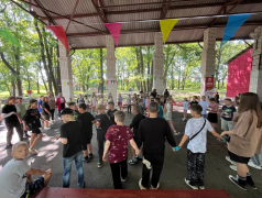 Насыщенный день лагеря