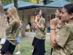 Танцы нашего лагеря