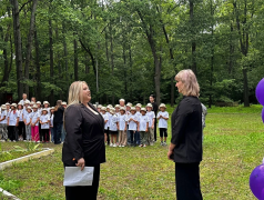 Открытие второй лагерной творческой смены.