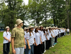 Открытие второй лагерной творческой смены.