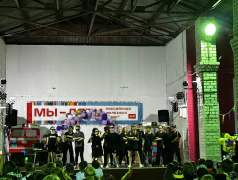 Открытие второй лагерной творческой смены.