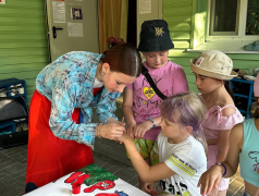 Станционная игра "Путешествие по народам России"