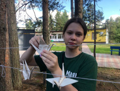 Маяковцы провели акцию &laquo;Журавли Памяти&raquo;