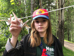 Маяковцы провели акцию &laquo;Журавли Памяти&raquo;