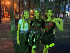 Показ мод в русском стиле