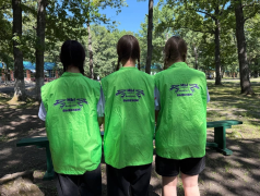 "Костёр" под знаменем "Часовых Родины"