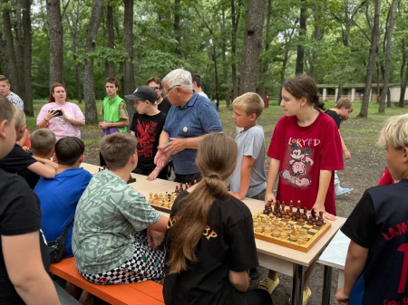 Насыщенный день с гостями в лагере «Костер»