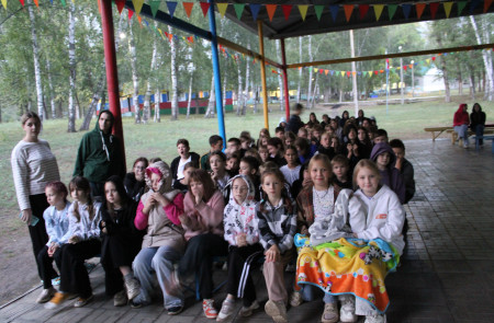 Прямой эфир из ДОЛ им. Зои Космодемьянской