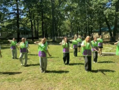 Флешмоб под гимн СЖД 