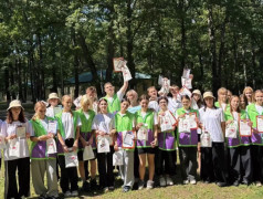 Флешмоб под гимн СЖД 