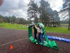 20 Августа в ДОЛ "Магистраль" прошли весёлые старты с элементом... 