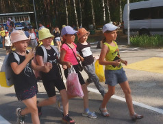 Заезд ребят на вторую смену ДОЛ "Яльчик"