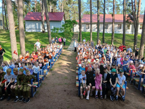 Торжественное открытие 1 смены 