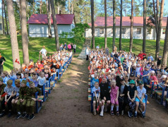 Торжественное открытие 1 смены "Поезд Победы"