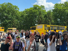 Заезд детей на 1 смену в ДОСЛ им. Горького