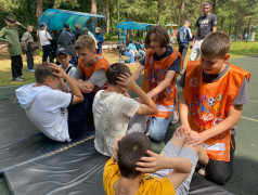  ТиН-лига в деле: спортивная поддержка лагеря! 