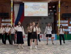 В лагере прошёл второй тур конкурса "Песня года" 