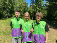 11 волонтёров ТиН-Лиги в лагере &mdash; прошедшие обучение в &laquo;Стране железных дорог&raquo;