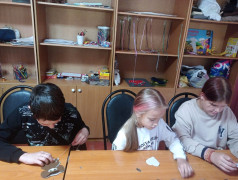  Сегодня в лагере прошло занятие кружка "Мягкая игрушка"!