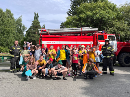 Учебная пожарная эвакуация