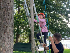 День физкультурника в нашем лагере