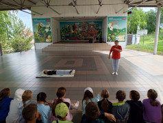 У нас в гостях Красный крест