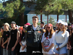 Линейка открытия смены, ДОЛ &laquo;Экспресс&raquo;