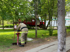 Учебно-тренировочное мероприятие по эвакуации в лагере &laquo;Сахареж&raquo;