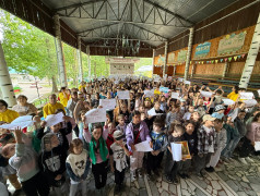  Бессмертный полк в ДОЛ им.Ю. Гагарина