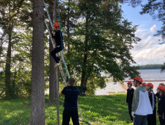 День физкультурника в нашем лагере