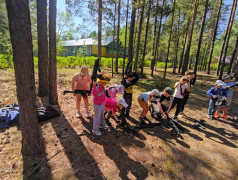 Лазертаг в ДОЛ имени Павлика Морозова 