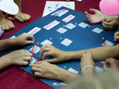 Кольца защиты в объективе фотоаппарата