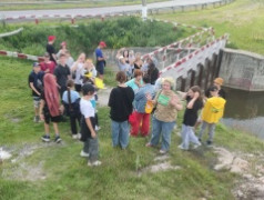 16 Августа в ДОЛ "Магистраль" 1-й отряд отправился в поход на... 