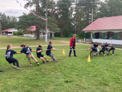 День физкультурника в нашем лагере